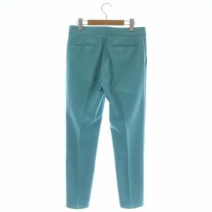 Drawer フランネルスリムパンツ 36 ターコイズ