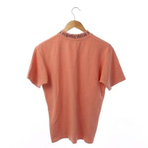 Acne Studios NAVID カットソー ロゴモックネック XS サーモンピンク