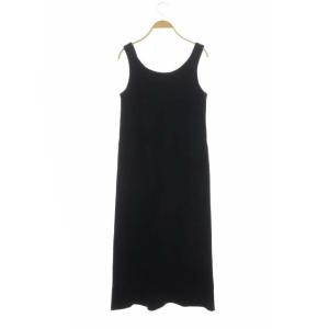 AURALEE 22SS SUPER HEAVY COTTON RIB ONE-PIECE ワンピース 黒