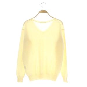 GALERIE VIE ニット セーター Vネック 長袖 カシミヤ 1 アイボリー