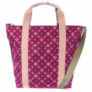 russet Daily russet 裏張り ナイロン プリントベーシック 2way トートバッグ