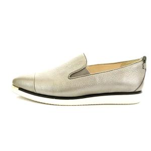 COLE HAAN W15520 グランド アンビション スリッポン スニーカー 61/2 シルバー色