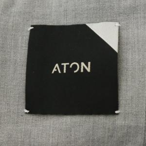 ATON ハイウエストタックスカート フレア 02 グレー