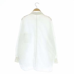 Deuxieme Classe ドゥーズィエムクラス コットンドロップショルダーシャツ ホワイト