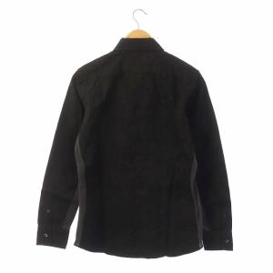 junhashimoto SIDE JERSEY BD SH SHADOW CAMO シャツ ボタンダウン 切替 3 ブラック