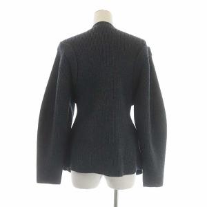 ENFOLD セットアップ チェック切替ニット スカート 38 黄 青