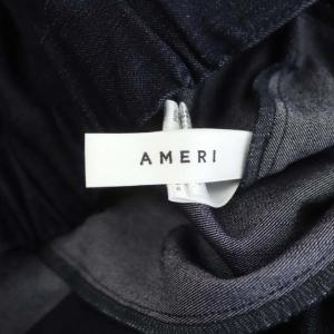 Ameri VINTAGE WRAPPING CODE SKIRT デニムスカート M インディゴ