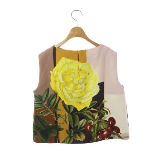 Ameri VINTAGE ANGIE BOX TANK フラワー柄 タンクトップ マルチカラー