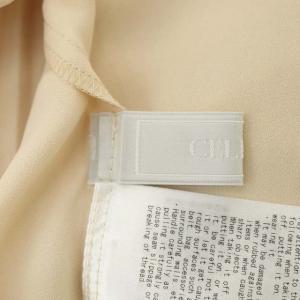 CELFORD 21SS プリーツボウタイブラウス 38 ライトベージュ