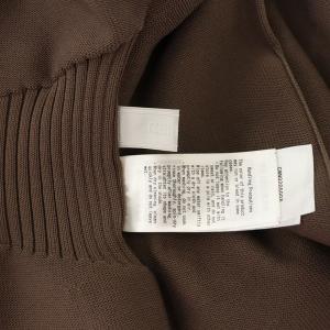 CELFORD ホールガーメントニットワンピース ロング 長袖 38 ホワイト モカ