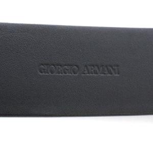 GIORGIO ARMANI レザーベルト 48 ブラック