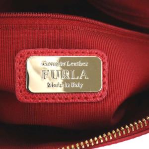 FURLA 2wayハンドバッグ レッド