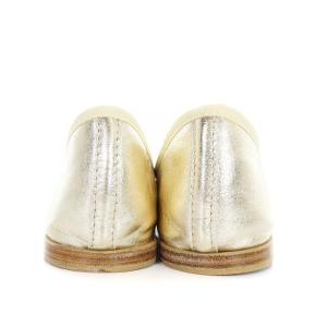 Repetto CENDRILLON バレエシューズ パンプス 牛革 ローヒール リボン 38.5 ゴールド