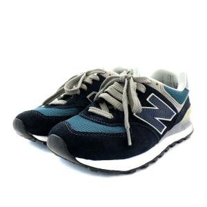 New Balance ML574ESS 22.5cm ネイビー