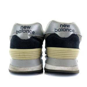 New Balance ML574ESS 22.5cm ネイビー