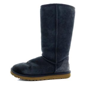 CLASSIC TALL ムートンブーツ ロングブーツ 25.0cm ブルー