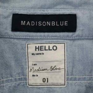 MADISONBLUE HAMPTON シャンブレーシャツ 01 ライトブルー