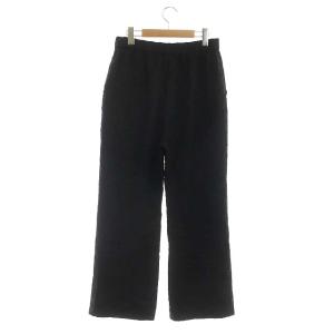 IENA 21AW エンブロイダリードットイージーパンツ 38 ブラック