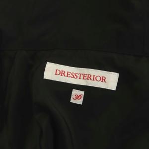 DRESSTERIOR ウォッシャブルアノラックブルゾン 36 ブラック