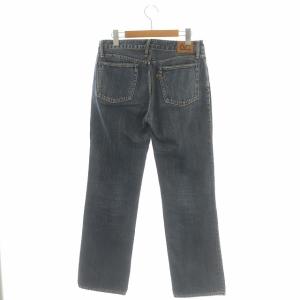 45rpm 加工デニムパンツ ストレート ダメージ加工 30 ブルー