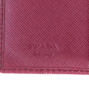 PRADA 1M0204 SAFFIANO METAL 二つ折り財布 ピンク