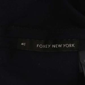 FOXEY NEW YORK ショートパンツ ポケット 40 ネイビー
