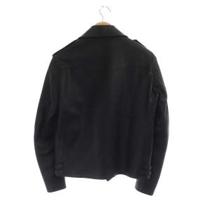 Scye Urban Research別注 Double Biker ジャケット ライダース レザー 38 黒