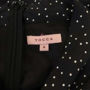 TOCCA LILY OF VALLEY ドレスワンピース 0 ブラック
