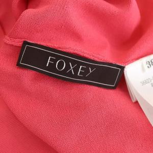 FOXEY BOUTIQUE 36823 Upper Standard カーディガン 38 サクラピンク