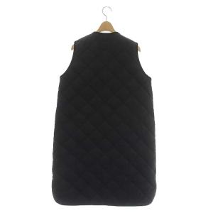 Barbour UNITED ARROWS別注 21AW キルティングジレ 8 ブラック