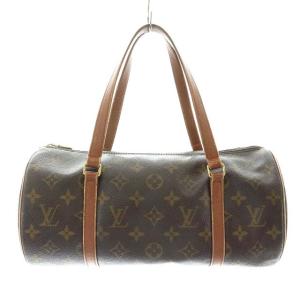 LOUIS VUITTON M51385 モノグラム パピヨン30 ハンドバッグ ブラウン