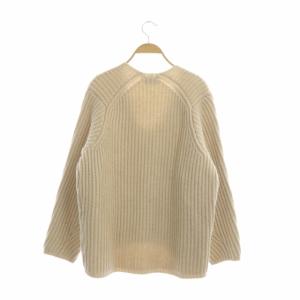 Acne Studios DEBORAH L-WOOL PAW16 ニット セーター 長袖 Vネック 畦編み XS ベージュ