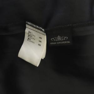 GRACE CONTINENTAL 21AW イレギュラーフレアスカート ロング ジャガード 38 ブラック