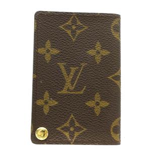 LOUIS VUITTON M60937 モノグラム ボルトカルト クレディプレッシオン カードケース 名刺入れ ブラウン 