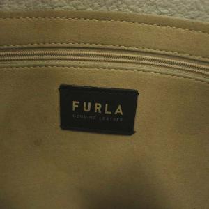 FURLA GRACE L TOTE W/ZIP トートバッグ カウレザー ライトグレー