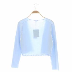 TOCCA FRILL ROUGE ボレロ 長袖 M 水色