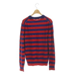 Acne Studios ボーダーニットセーター XS レッド