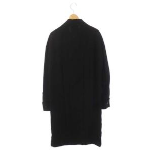 CHANEL シャネルブティック フロントボタンシャツワンピース ひざ丈 長袖 42 ブラック