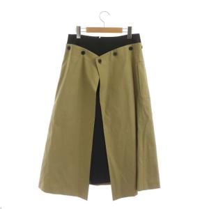 ADORE 20SS 2wayレイヤードスカート 38 カーキ