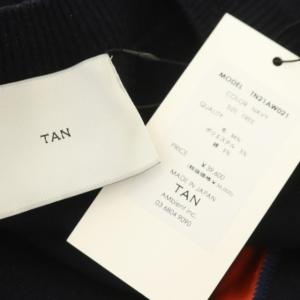 TAN 21AW DO IT OVERSIZE CREWNECK PULLOVER ニット 長袖 ウール F