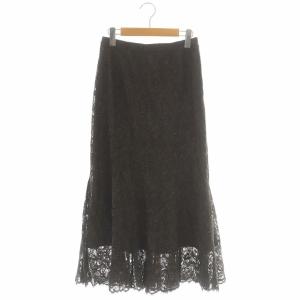 Diagram GRACE CONTINENTAL 20AW レースマーメイドスカート 38 カーキブラウン