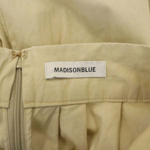 MADISONBLUE タックボリュームスカート フレア XS ベージュ