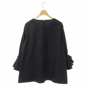 CELFORD 20SS バルーンスリーブブラウス 36 チャコール