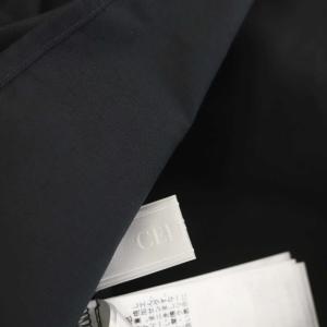 CELFORD 20SS バルーンスリーブブラウス 36 チャコール