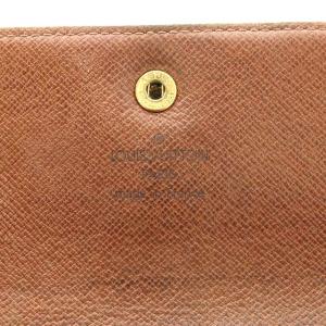 LOUIS VUITTON モノグラム ポルトトレゾールインターナショナル 長財布 ブラウン