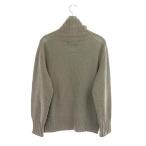 MARGARET HOWELL WIDE ROLL NECK ニット セーター 長袖 タートルネック カシミヤ混 2 グレー