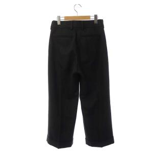 MARGARET HOWELL 20AW MORNING STRIPE WOOL TWILL パンツ 2 ダークグレー