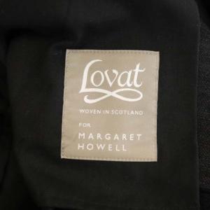 MARGARET HOWELL 20AW MORNING STRIPE WOOL TWILL パンツ 2 ダークグレー