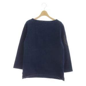 デニムカットソー XS ネイビー