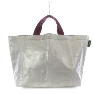 マルシェビーチバッグL シルバー